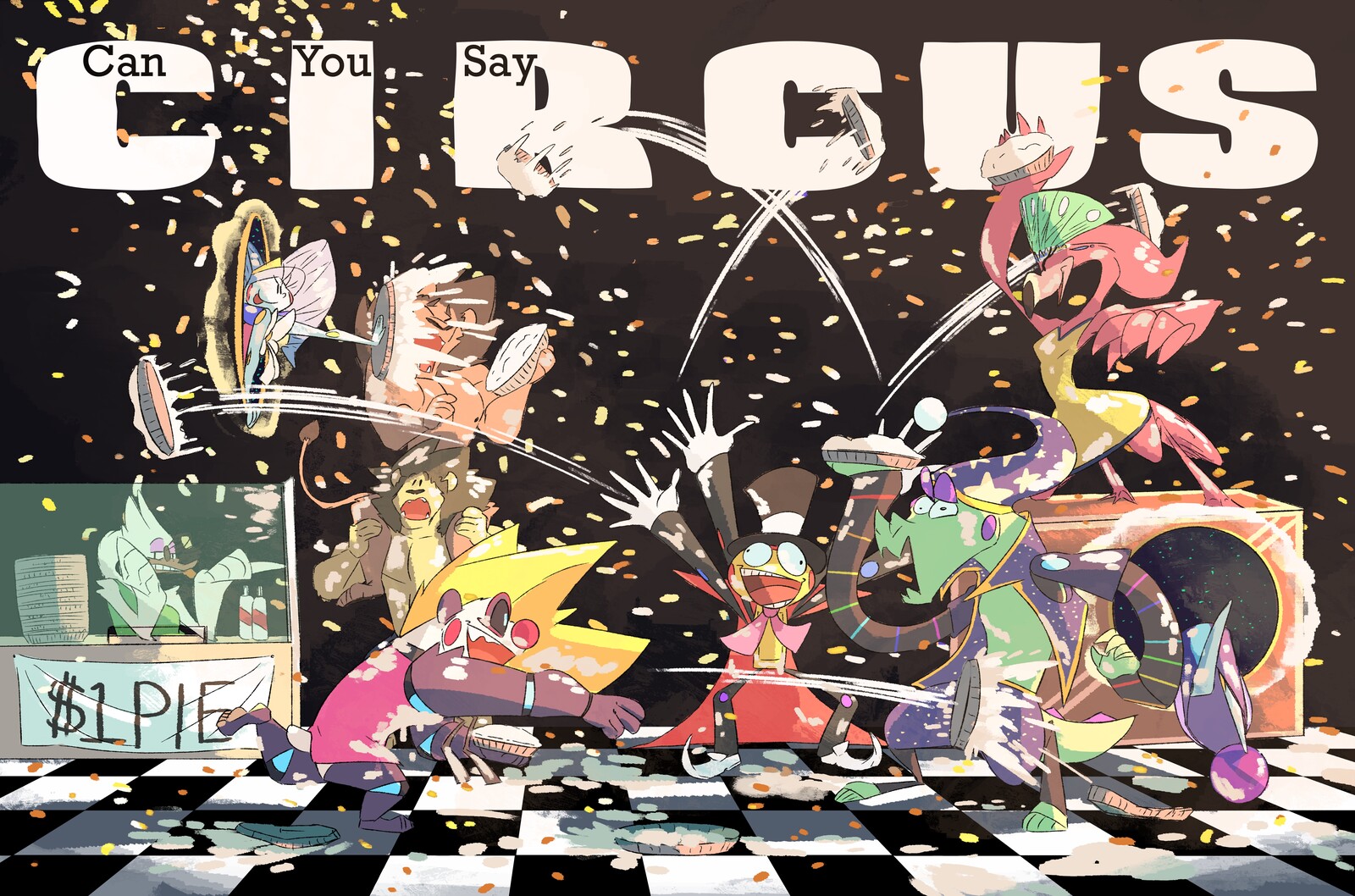 Robot Circus: Welcome Dreamer Spreads