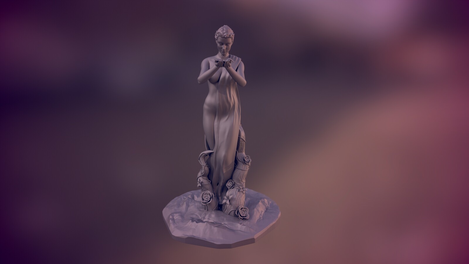 Statue of Dibella replica