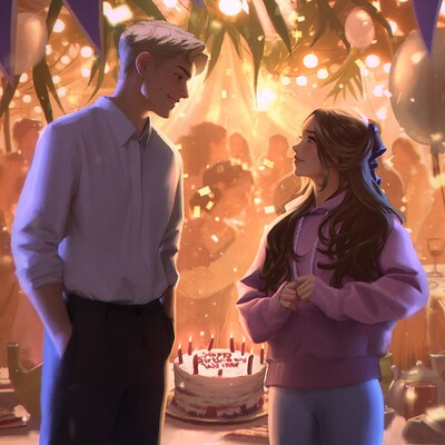 Shatter Me Character Design - Warner and Juliette