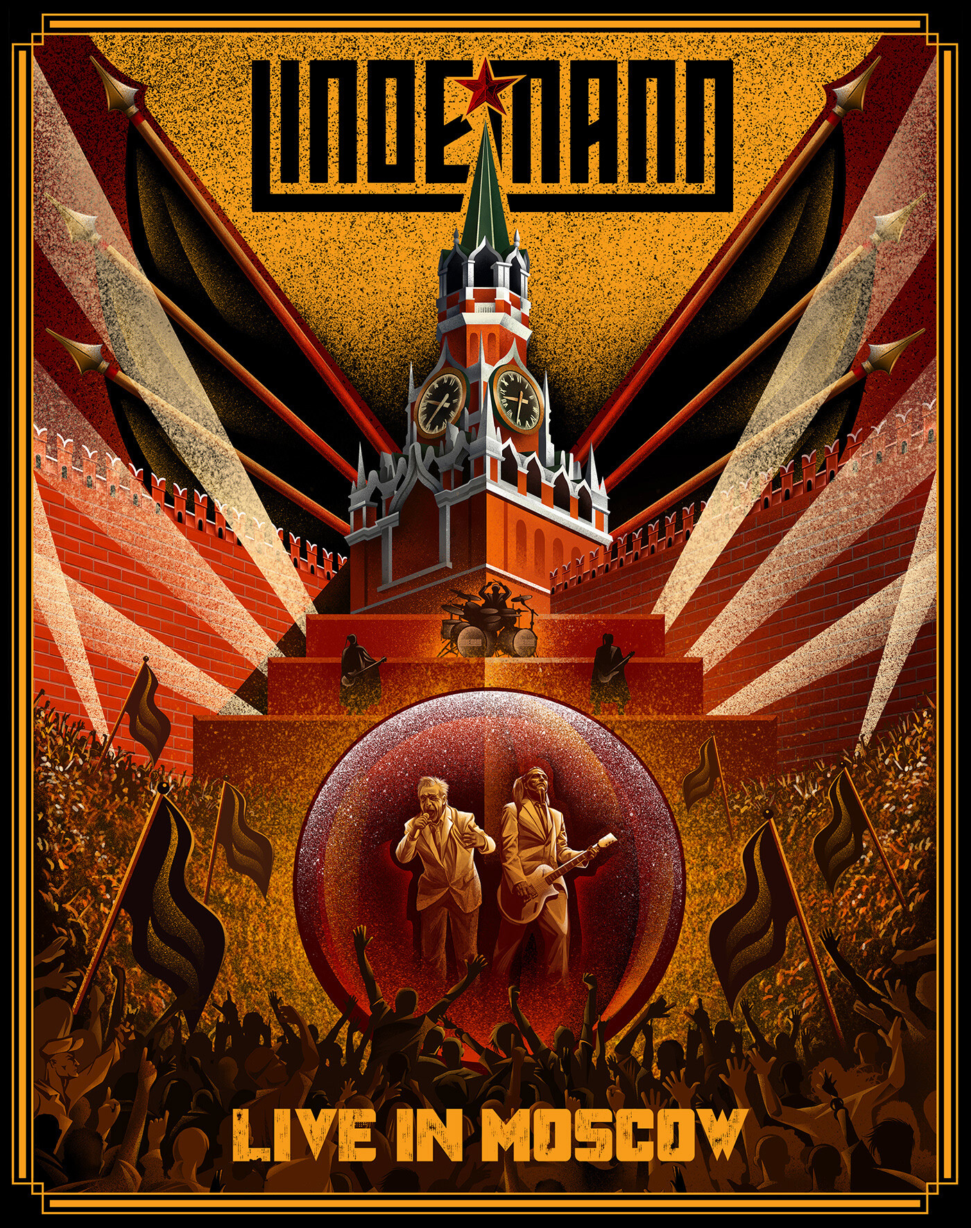 ArtStation - LINDEMANN. CD cover for the album 