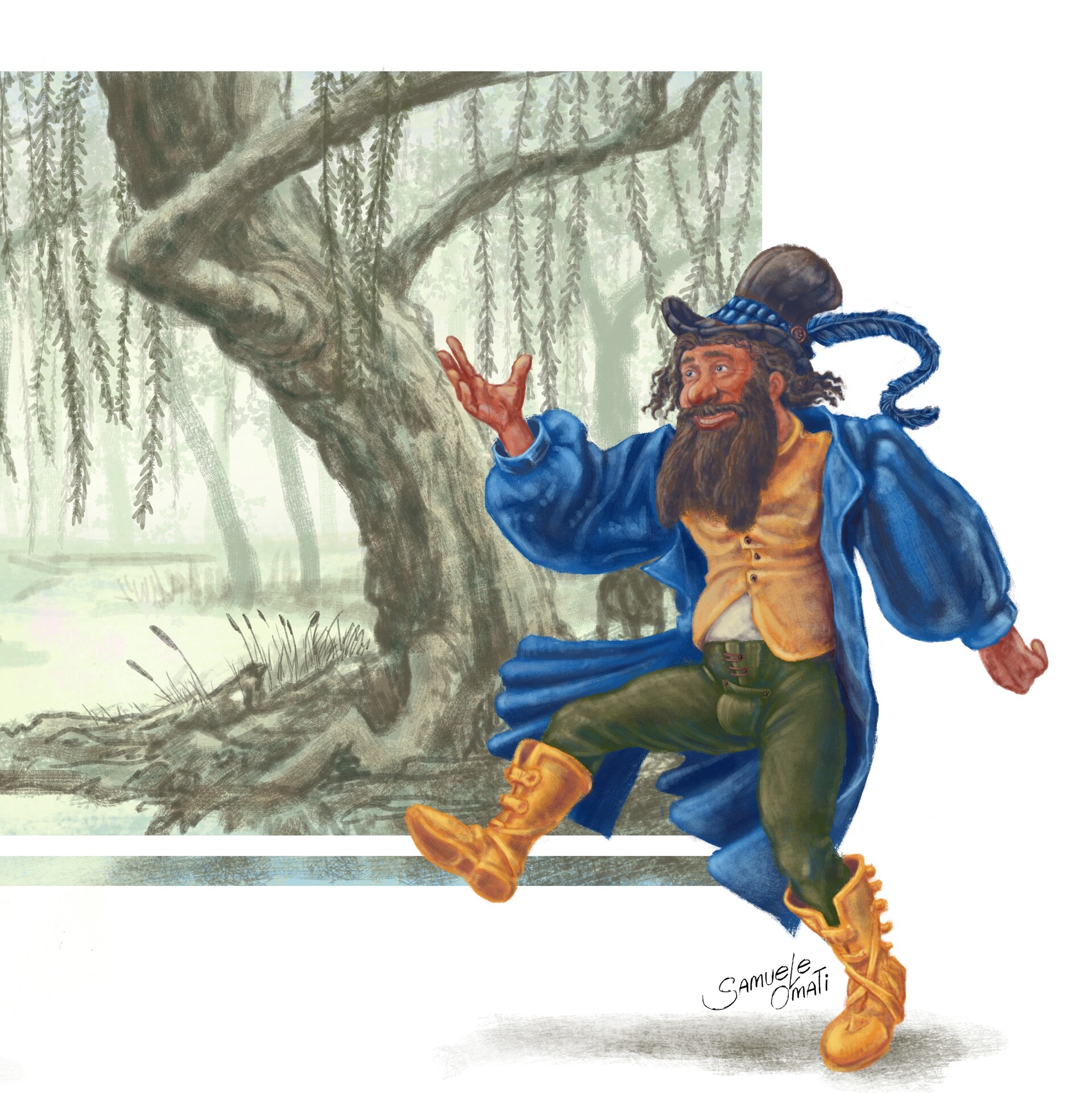ArtStation Tom Bombadil and Goldberry
