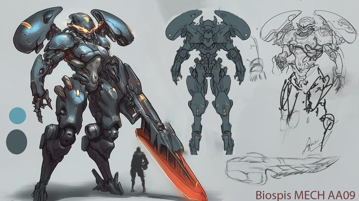MECHA Design  Character Sheet