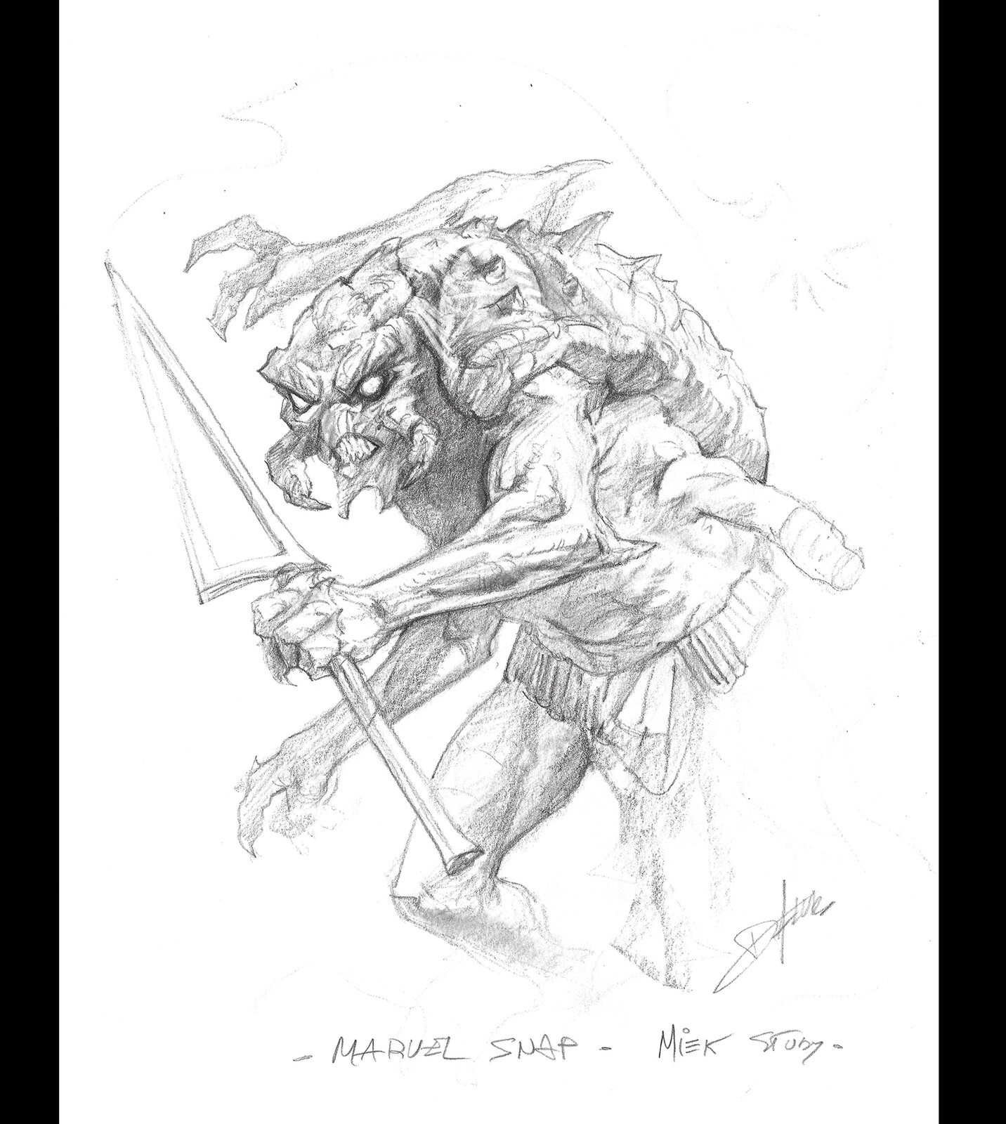 Pencil study