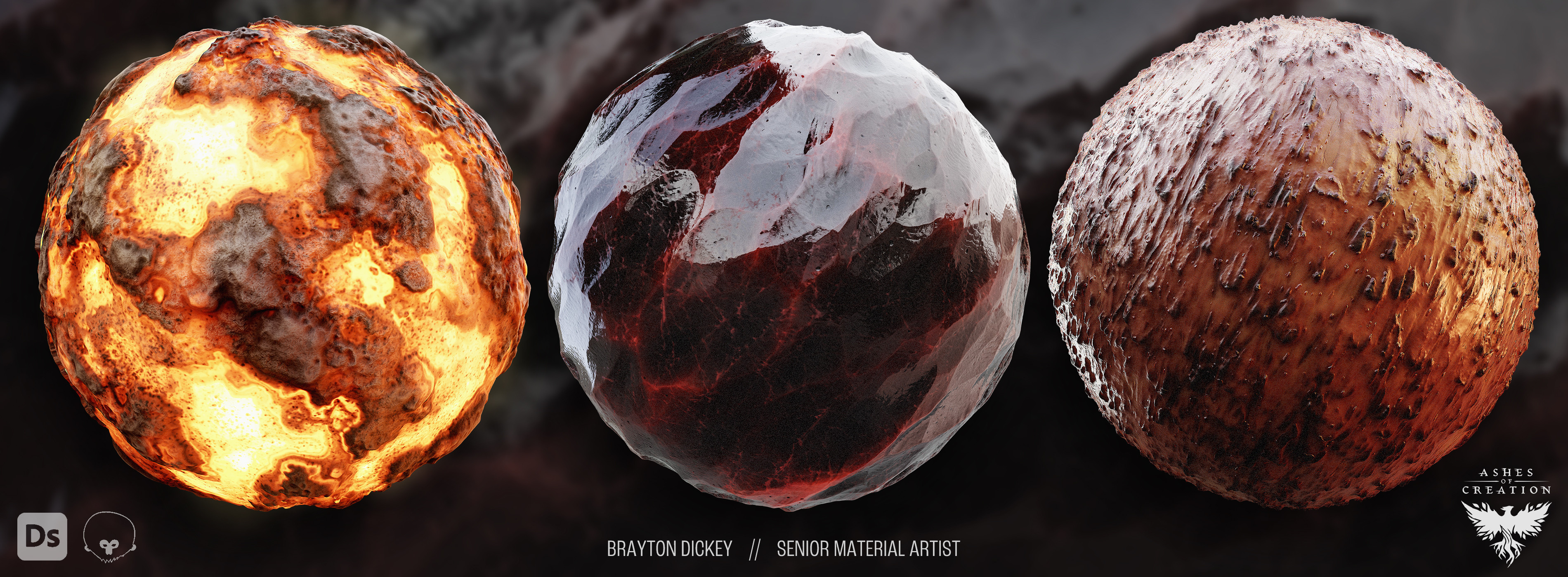 Befallen Forge Lava | Steelbloom Crystal | Unidentifiable Goblin Spit Meat