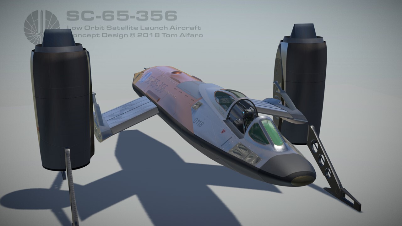 PAN SPATIAL Aerospace Concept Design - 2018 SC-65-356