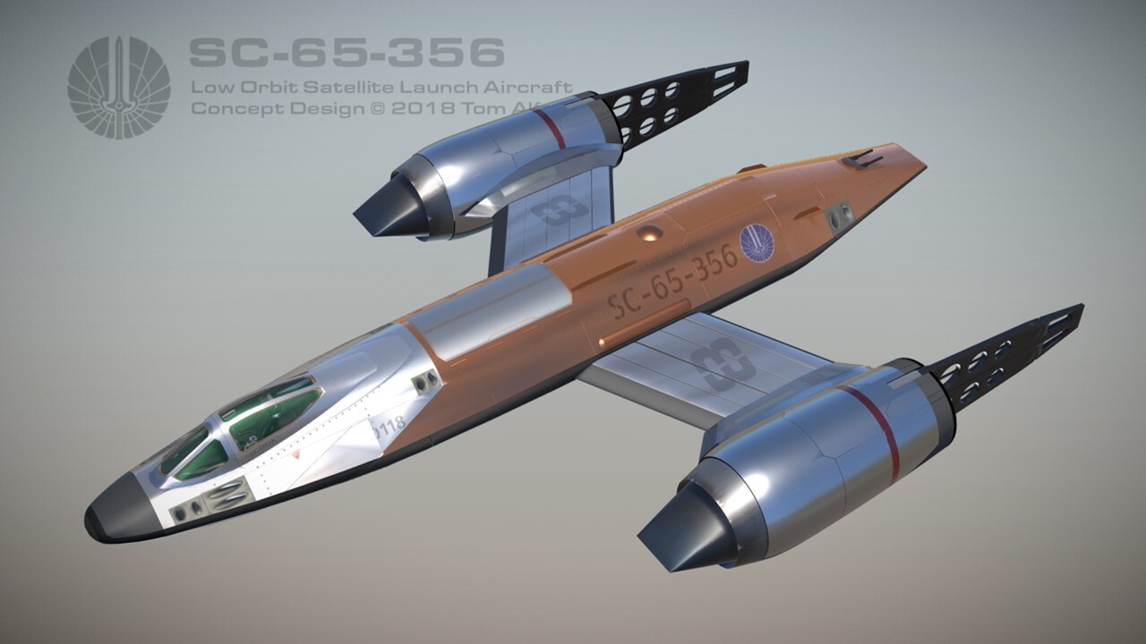 PAN SPATIAL Aerospace Concept Design - 2018 SC-65-356