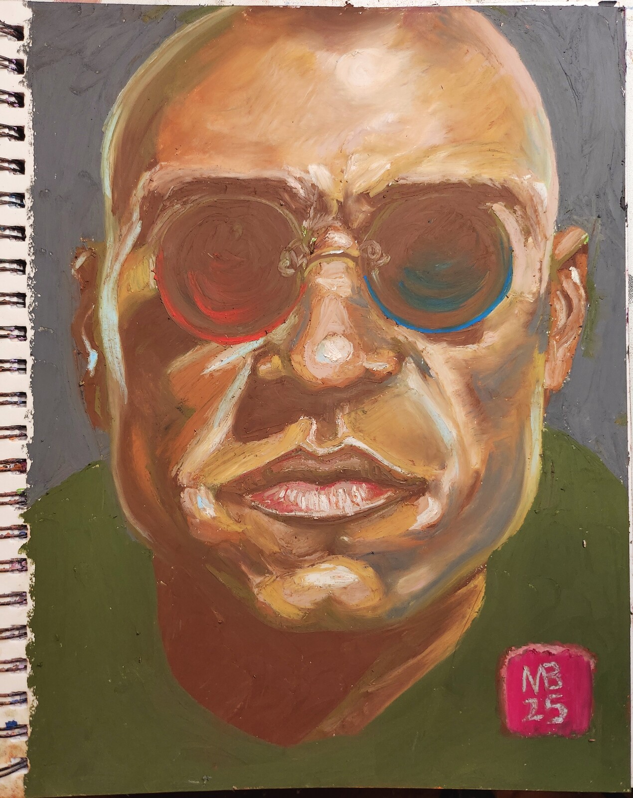 Morpheus oil pastel