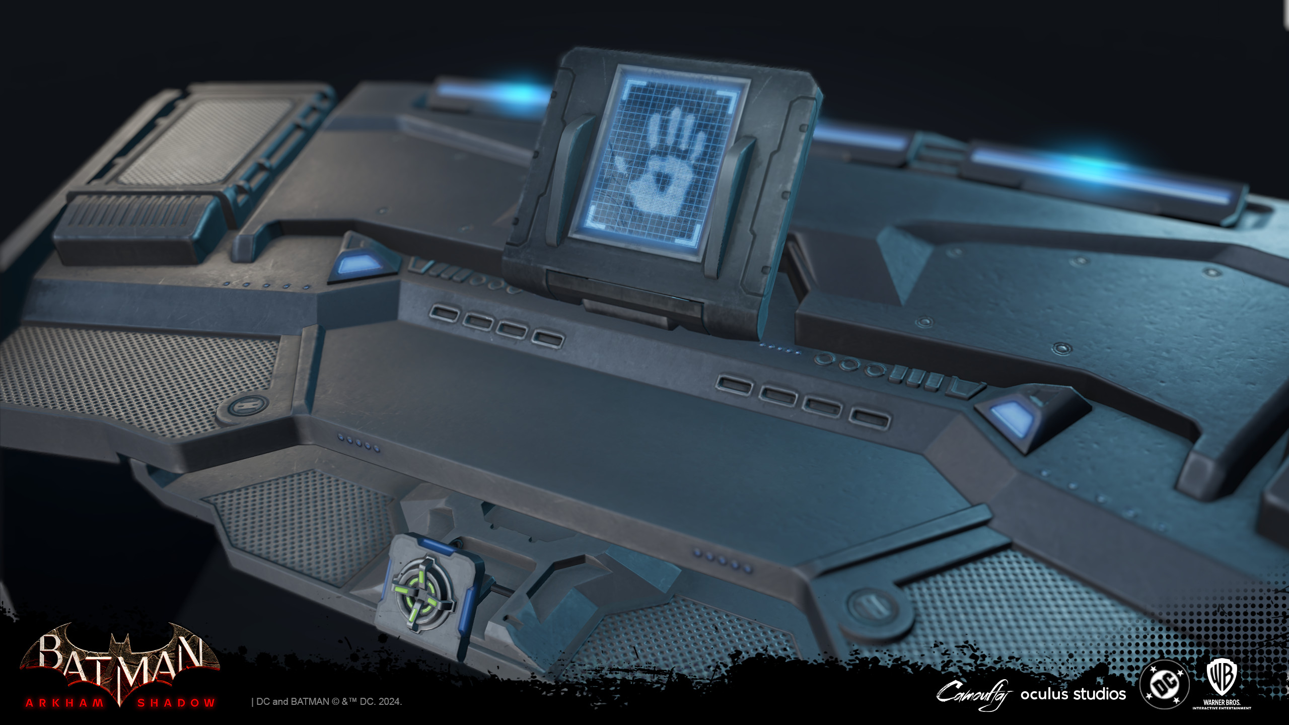 Bat Computer Hand Scanner