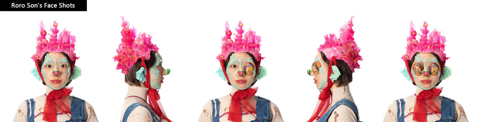 Photo Concept Photos with Handmade Costume - Face