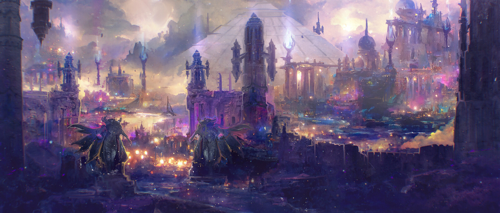 City Entrance by the White Maiden River