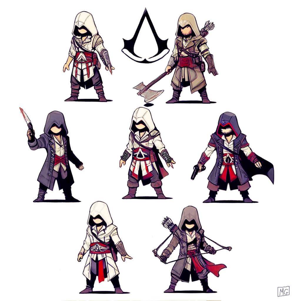 Assassin's Creed Licensed Illustration - Merchandise