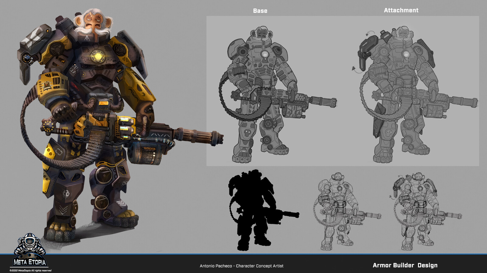 Character design - Armor Builder