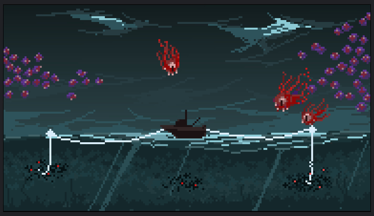 Eldritch theme, Pixel style - lower resolution