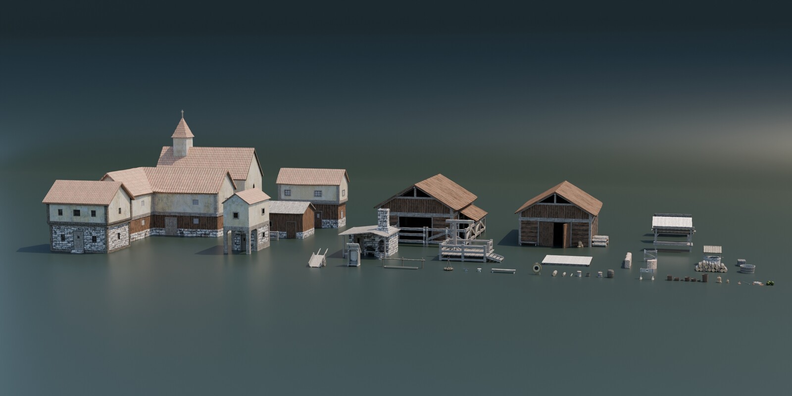 Made to a life size scale in Blender 4.3
