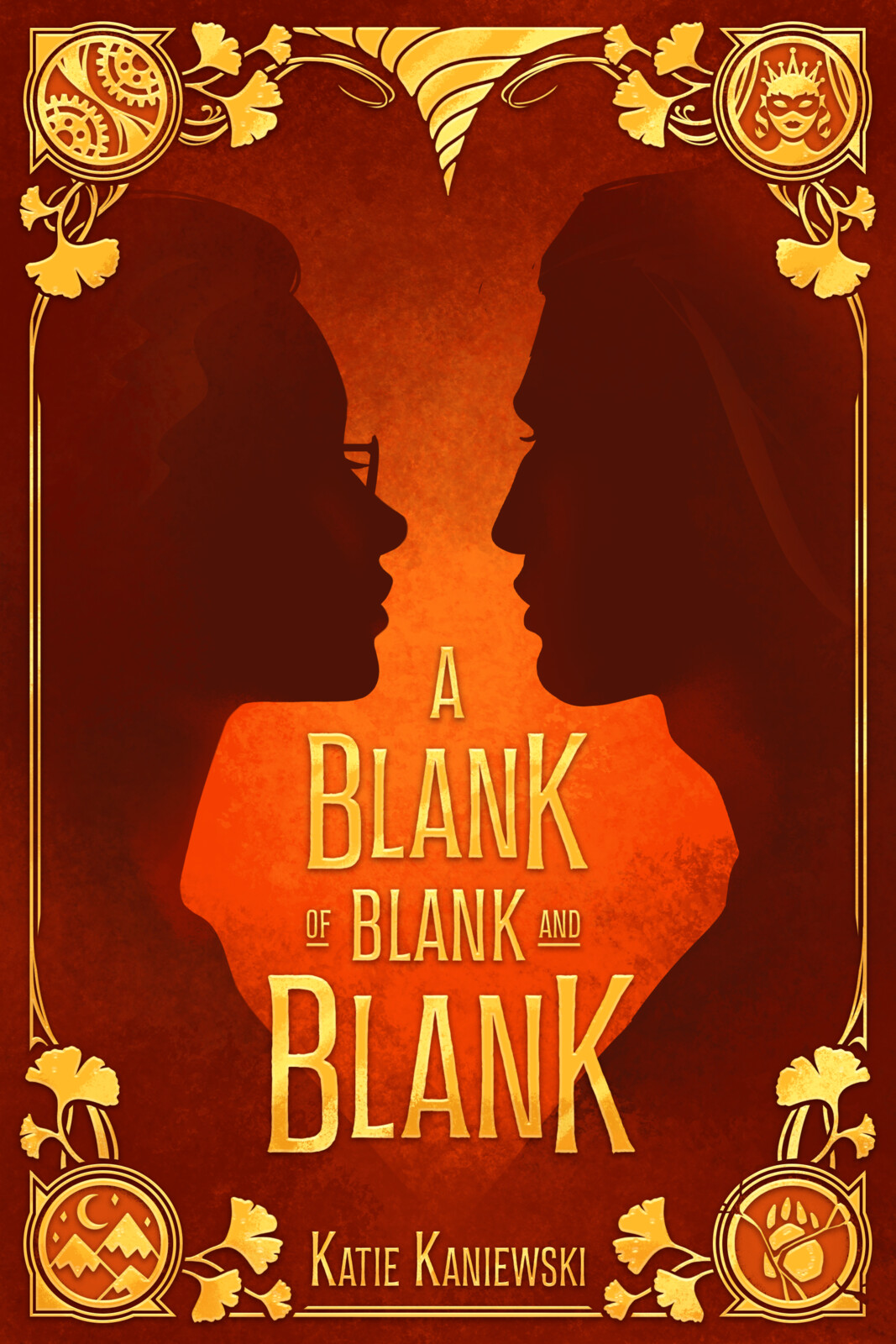 "A Blank of Blank and Blank" Book Cover
