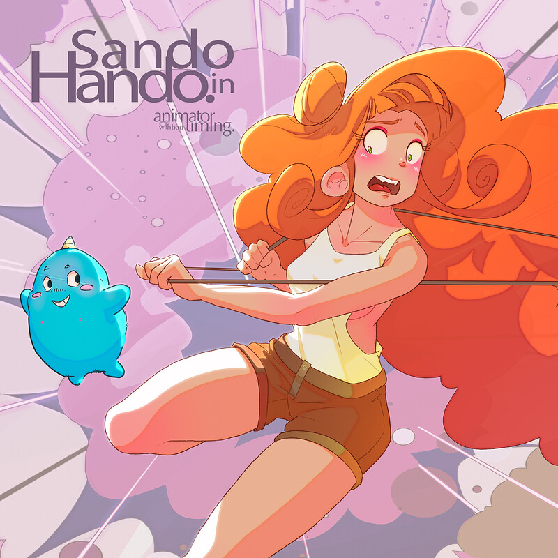 Sando in Hando || Original 2D Concept Poster Design