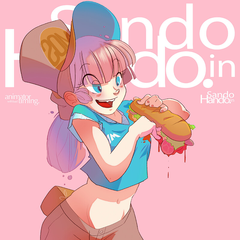 Sando in Hando || Original 2D Concept Poster Design