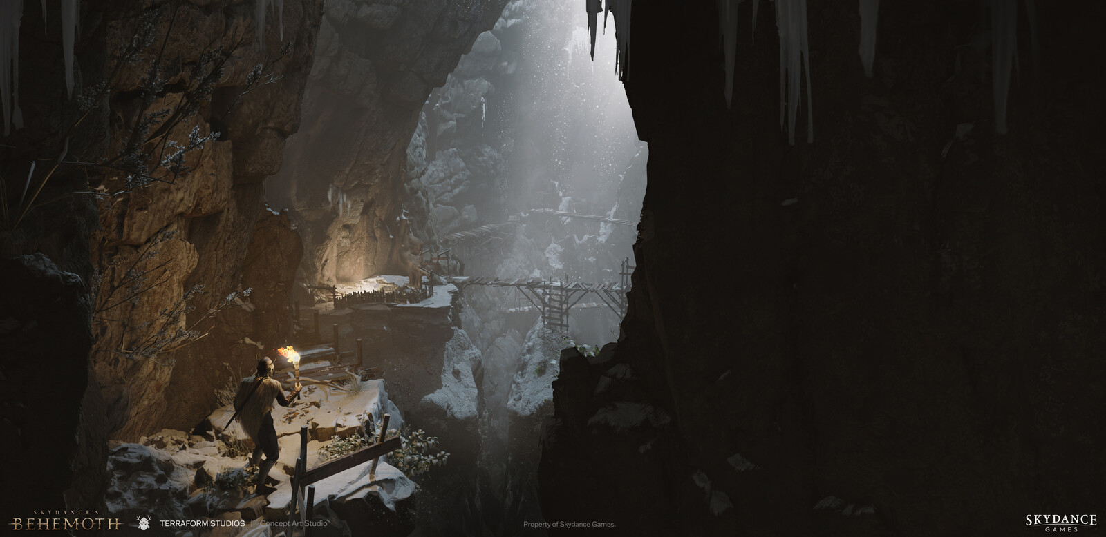 Ravine entry