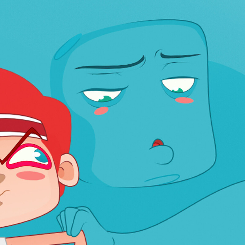 Energy Boy || Original 2D Concept Poster Design