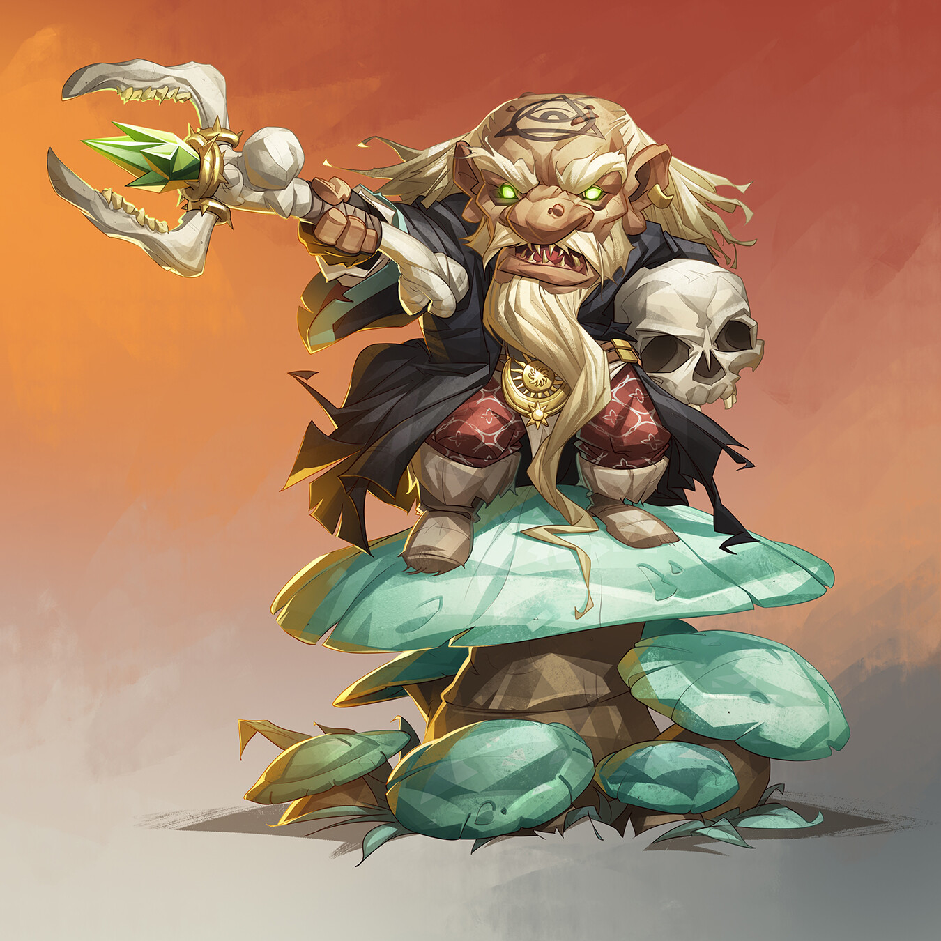 ArtStation - Mungus (Gnome the Necromancer)