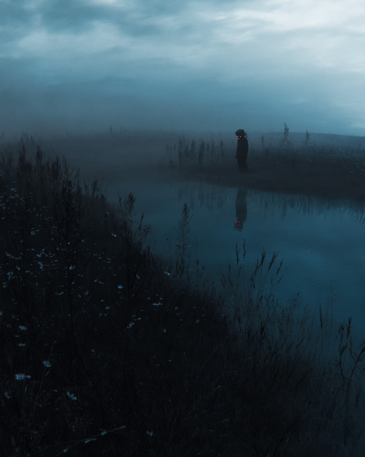 dawn at the river