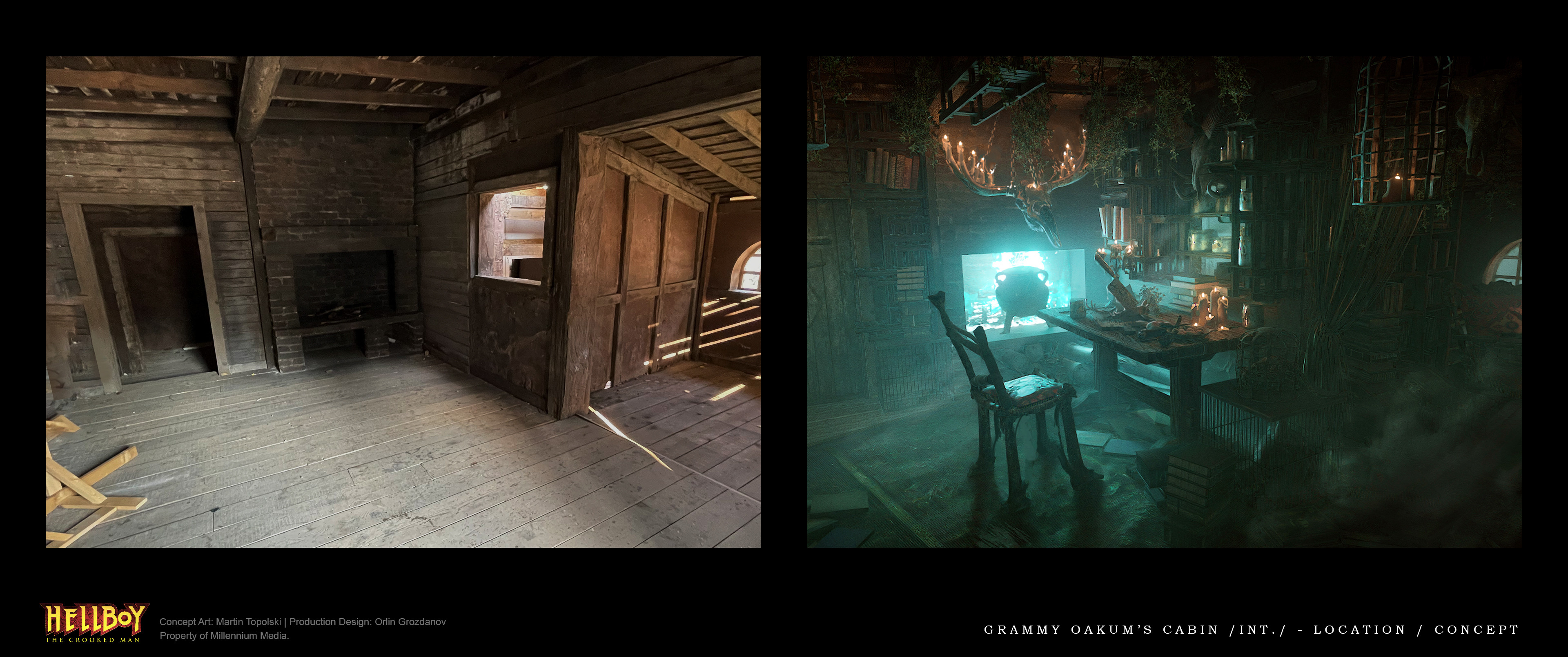 Grammy Oakum's Cabin /INT./ - V2 - Location / Concept