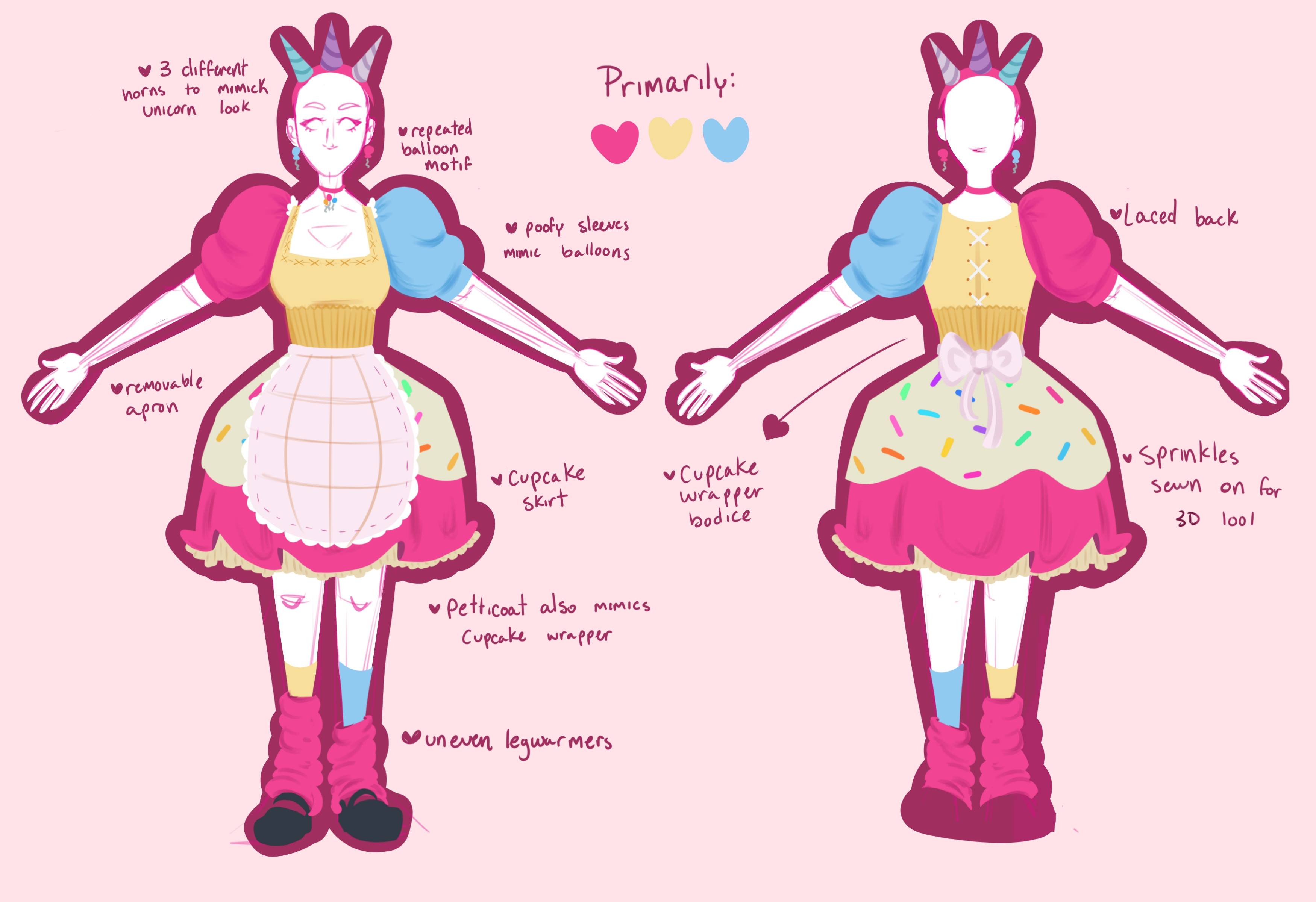 Pinkamena Costume Design