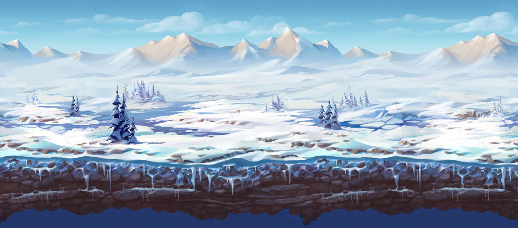 ArtStation - 2D environment