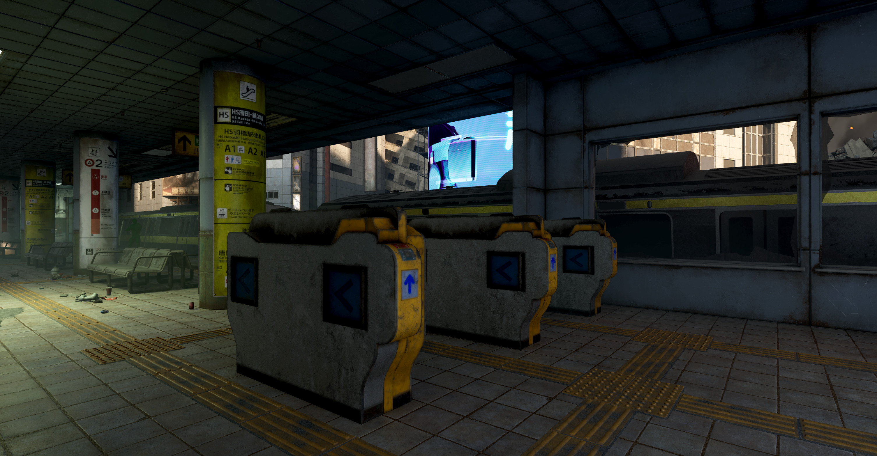 A marketplace model that I have retextured to fit our world