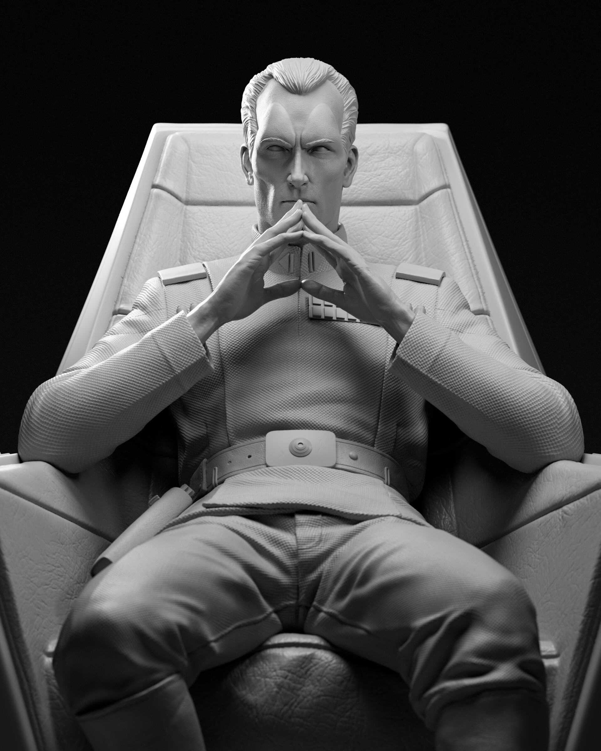 競売 ArtStation Sculpt Statue Collectible Thrawn Admiral Grand - テクノ