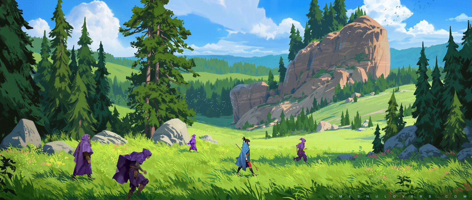 Forest of Liars : The whistling of the meadows