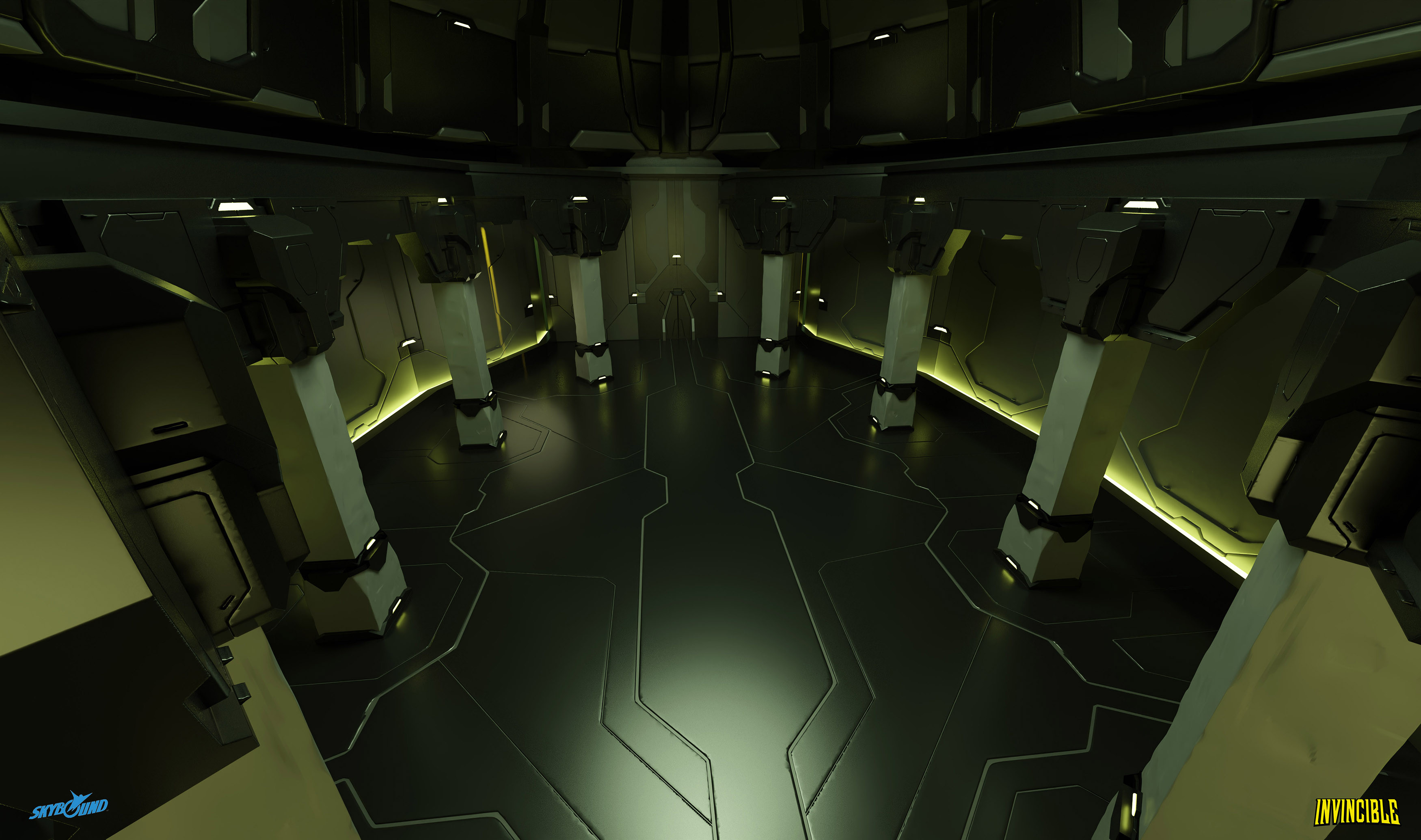 Immortal's throne room - Back view - Intact