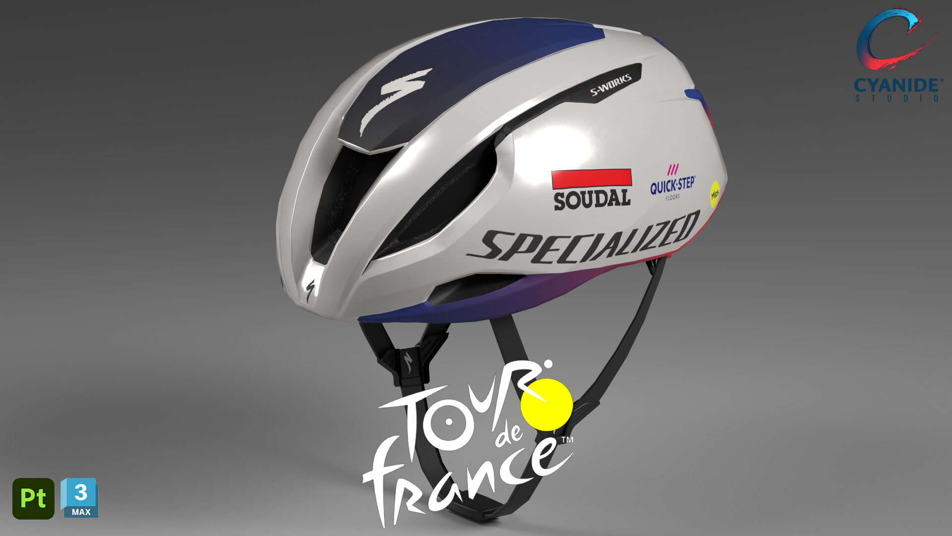 ArtStation Tour De France 2024 Equipment Cyclist Team Soudal