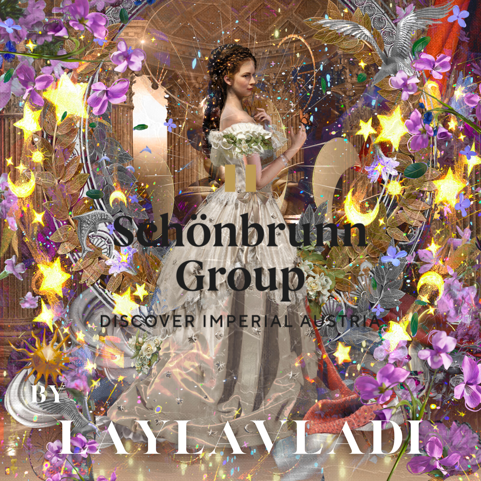 Schönbrunn Group: Sisi Museum x Layla Vladi | Official Art 2025