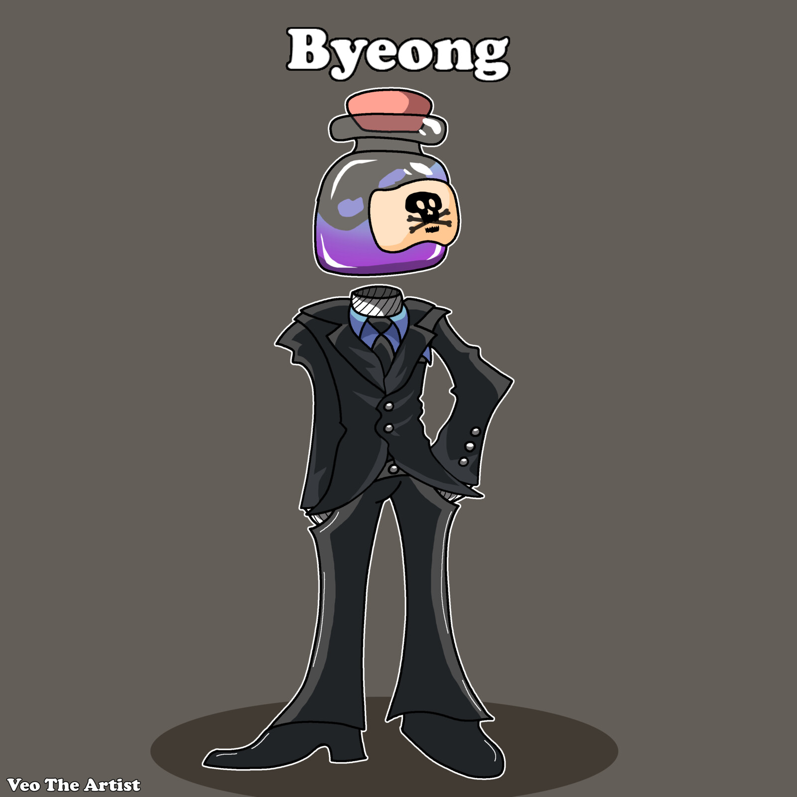 Byeong. - Original Character made by “Blue_Peppou” on Art Fight.