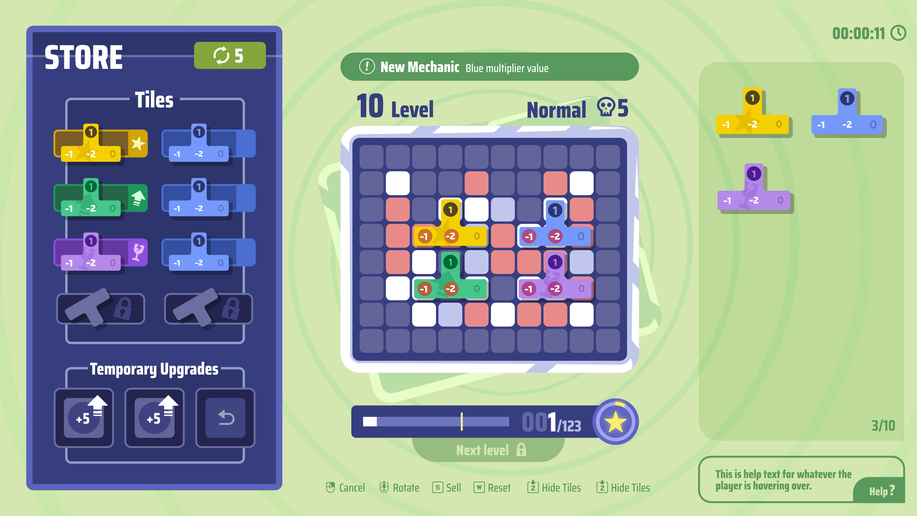 Latest version of the mockup after revisions.