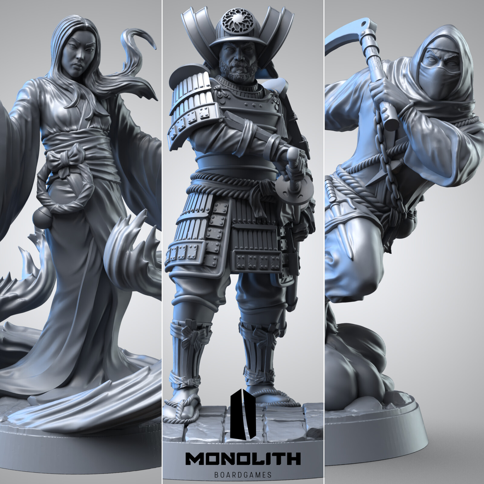 Champions of Rokugan - Monolith Miniatures