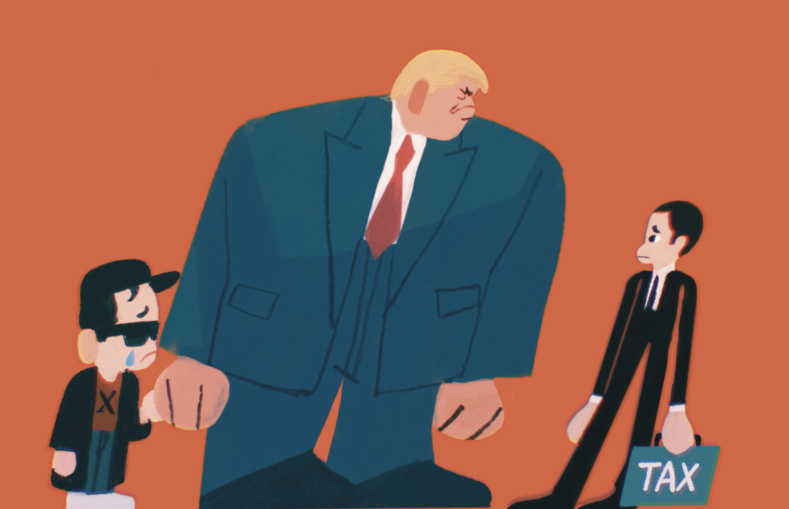 Trump vs the Taxs