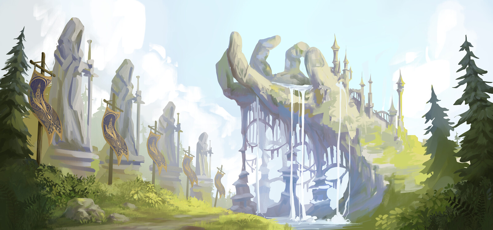 Blood of Titan Environments