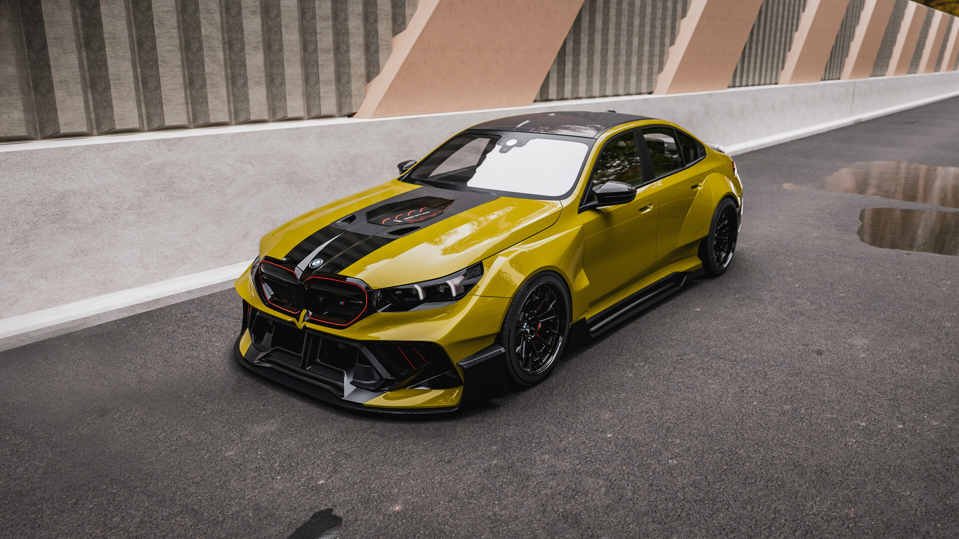 ArtStation - BMW M5 RP PERFORMANCE | AERO WIDEBODY | POISON COLOR | vol. 2