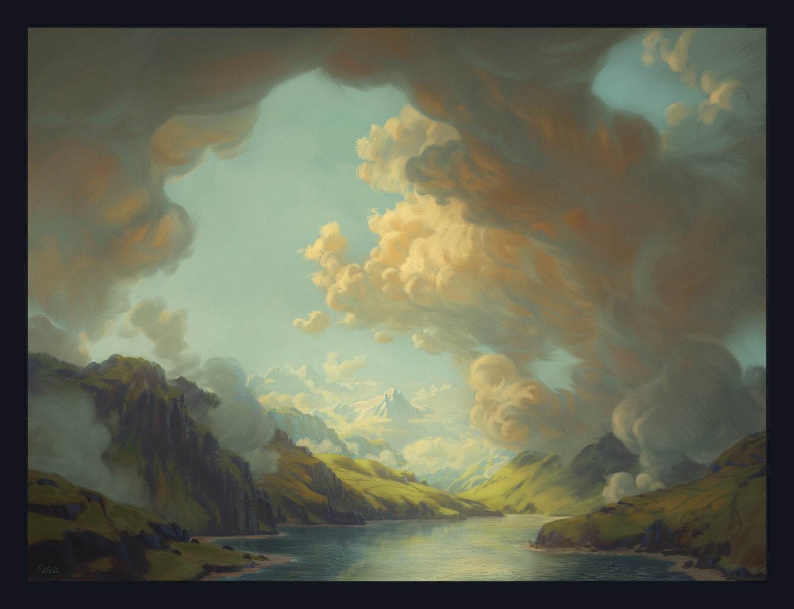 At the lake