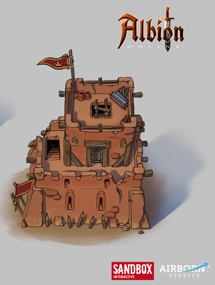 Concept Art by:
Johannes Figlhuber &amp; Dominik Gröstlinger (Airborn Studios)
Albion Online © Sandbox Interactive