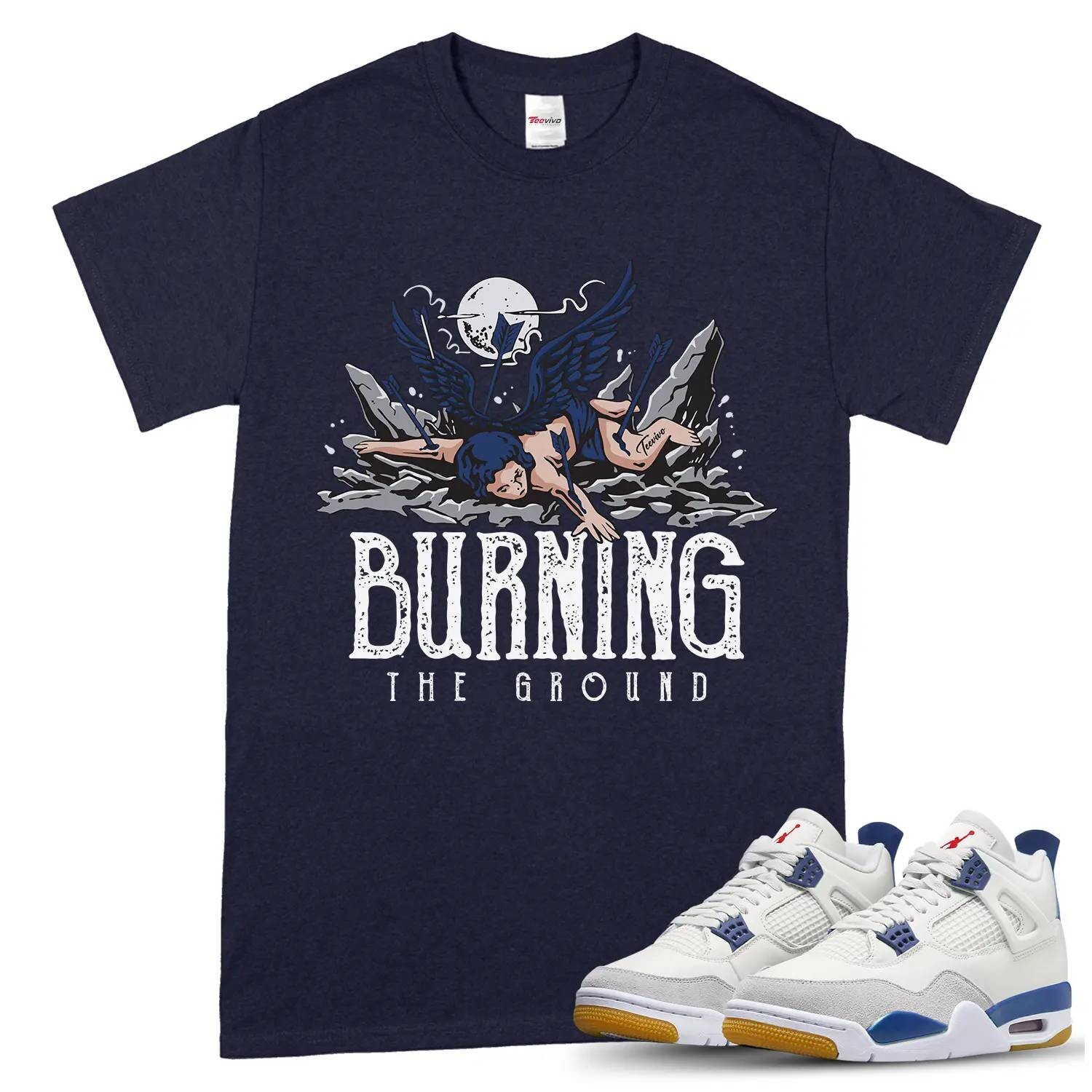 jordan 4 blue outfit