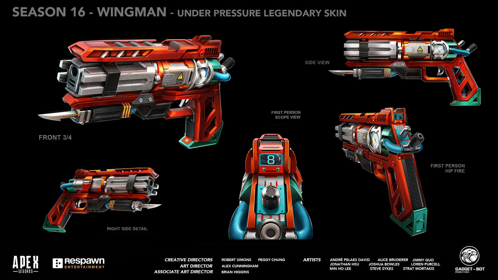 Apex Legends - Weapon Skin Design