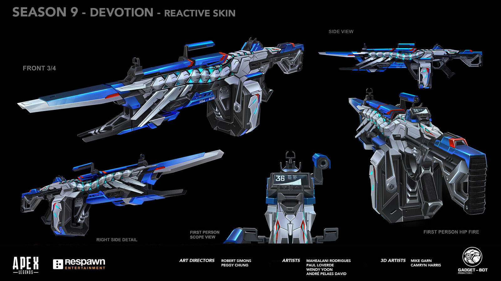 Apex Legends - Weapon Skin Design