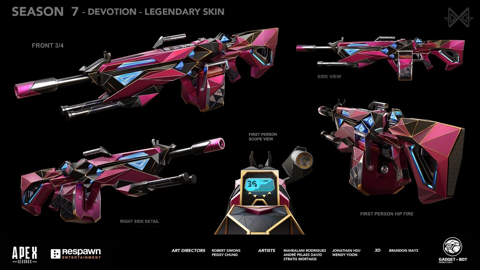 Apex Legends - Weapon Skin Design