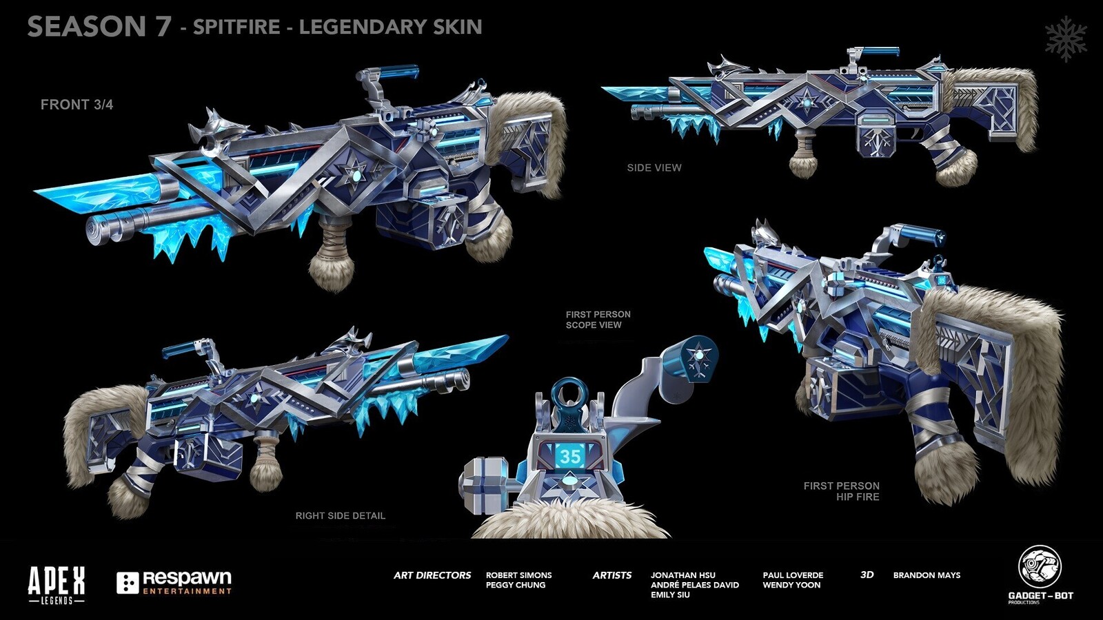 Apex Legends - Weapon Skin Design