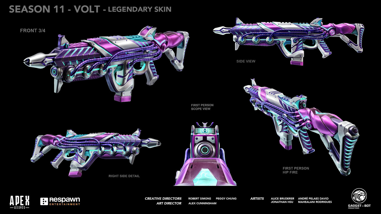 Apex Legends - Weapon Skin Design