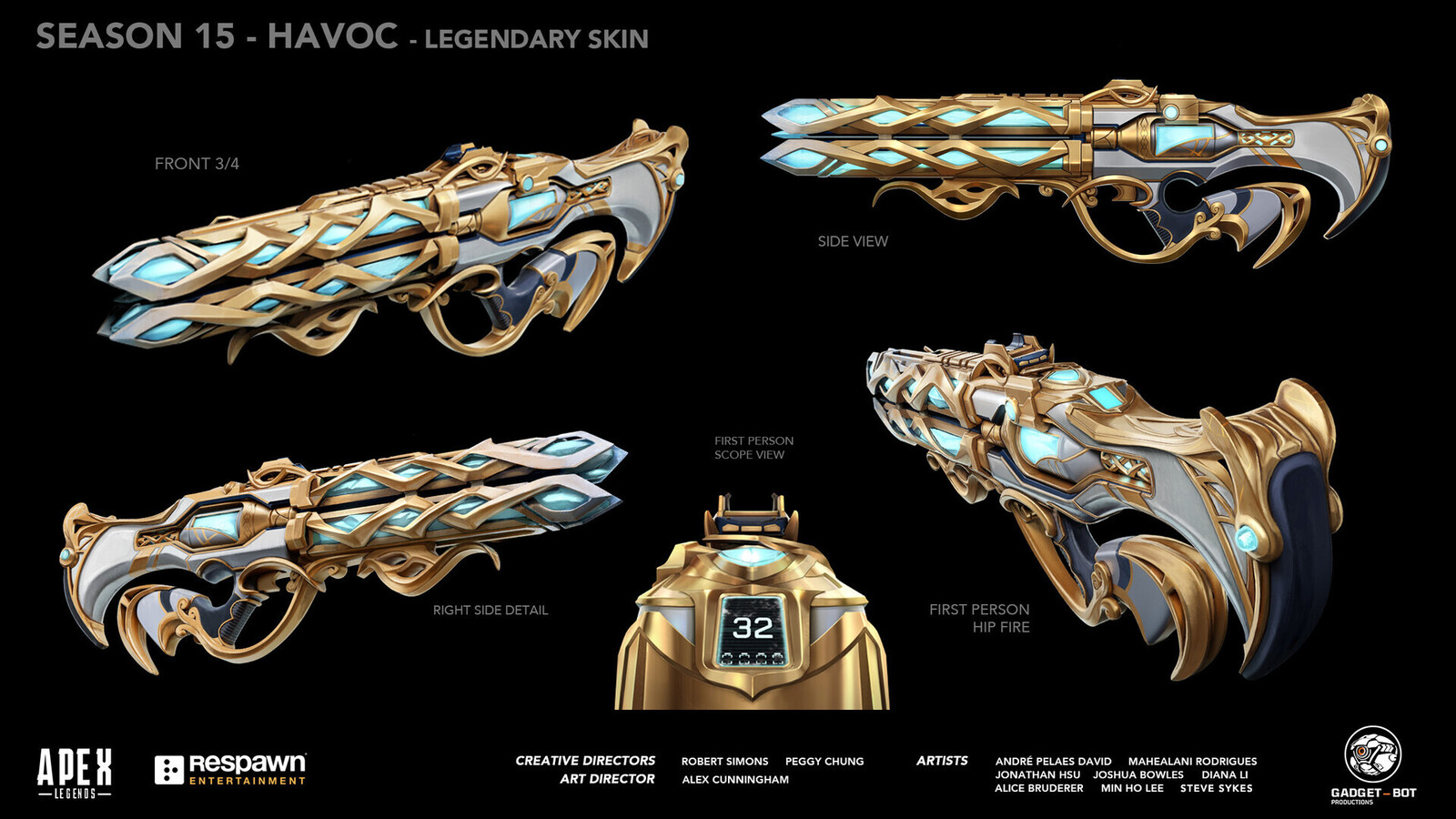 Apex Legends - Weapon Skin Design