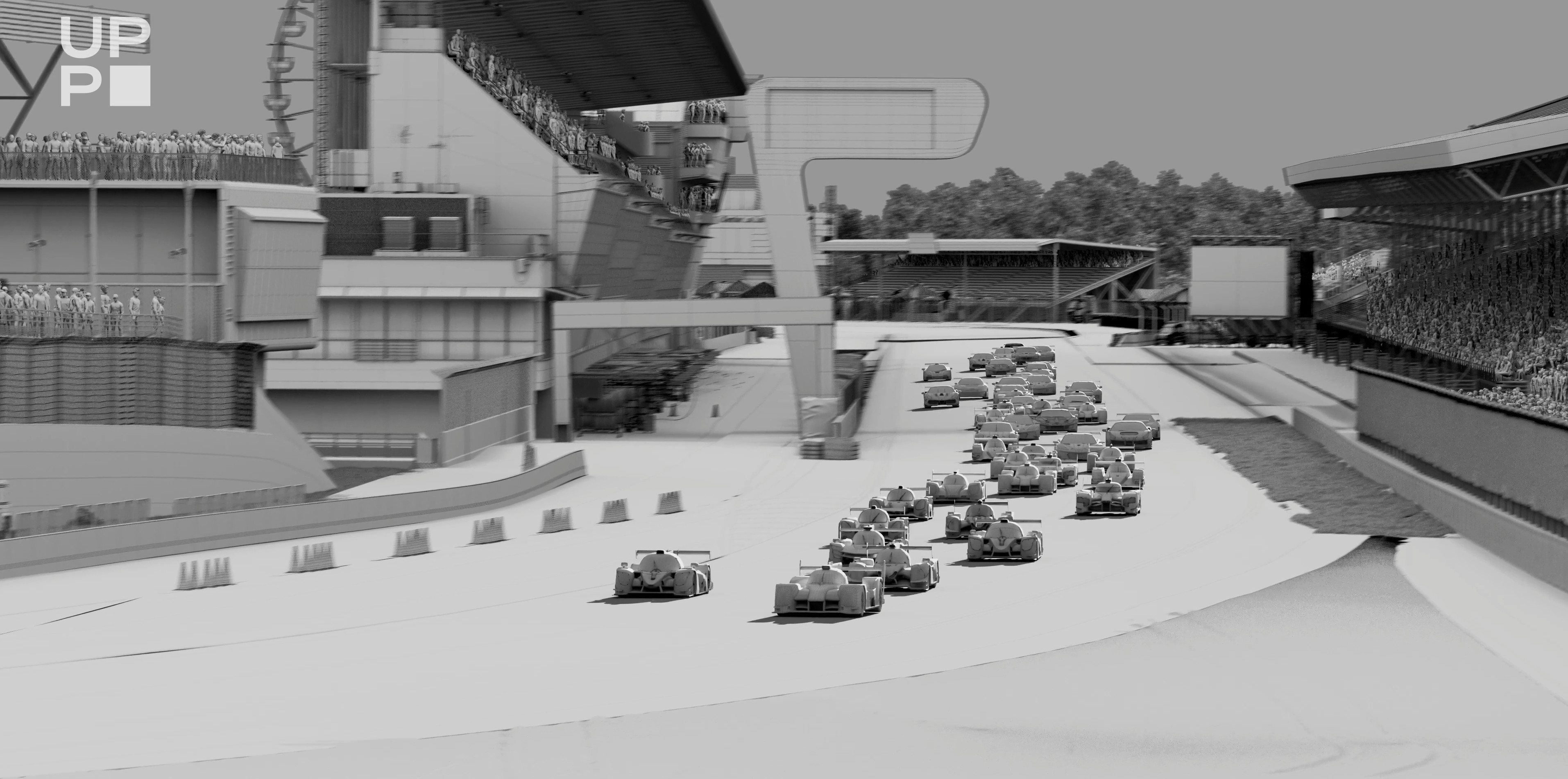 Le mans Hospitality Building - Modelling
Porsche Experience Center - Modelling
Fences - Layout